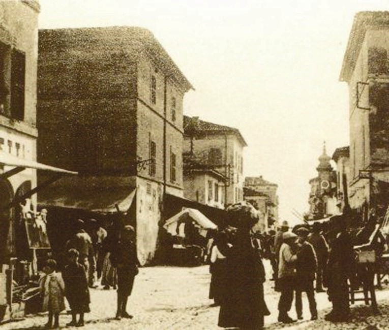 Foto d'epoca della Fiera di San Martino