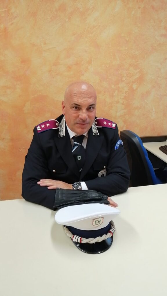 Il comandante Stefano Proietti