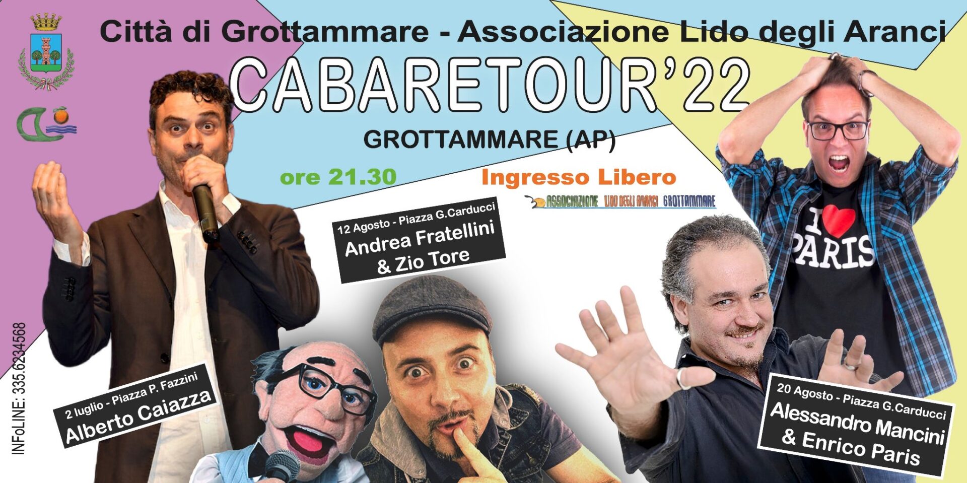 Cabaretour 2022 Locandina evento