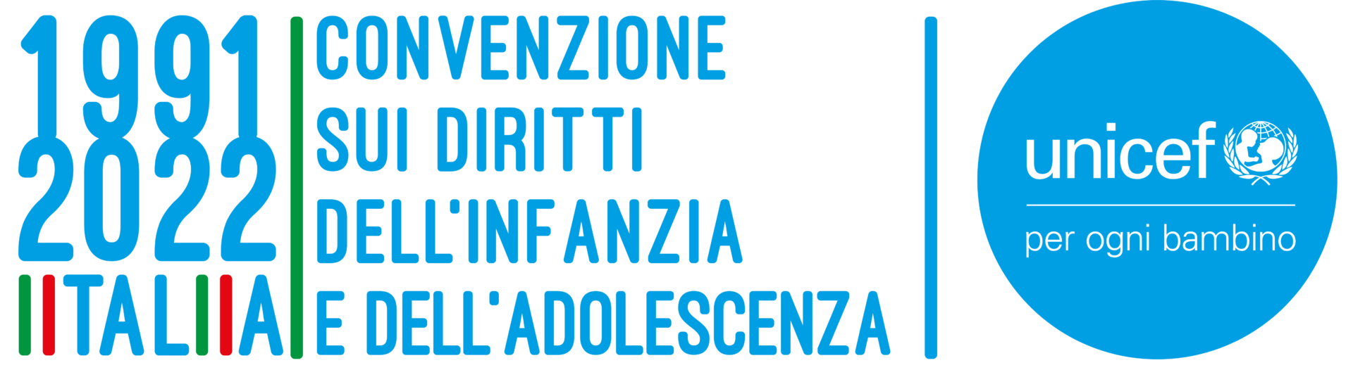 Logo Convenzione sui diritti dell'infanzia e dell'adolescenza