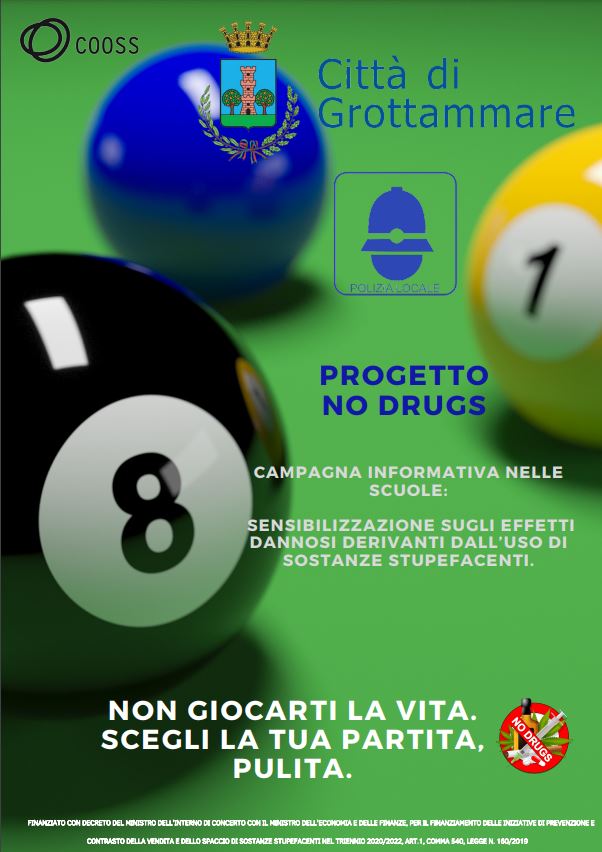 NoDrugs_AVV No Drugs_avviso