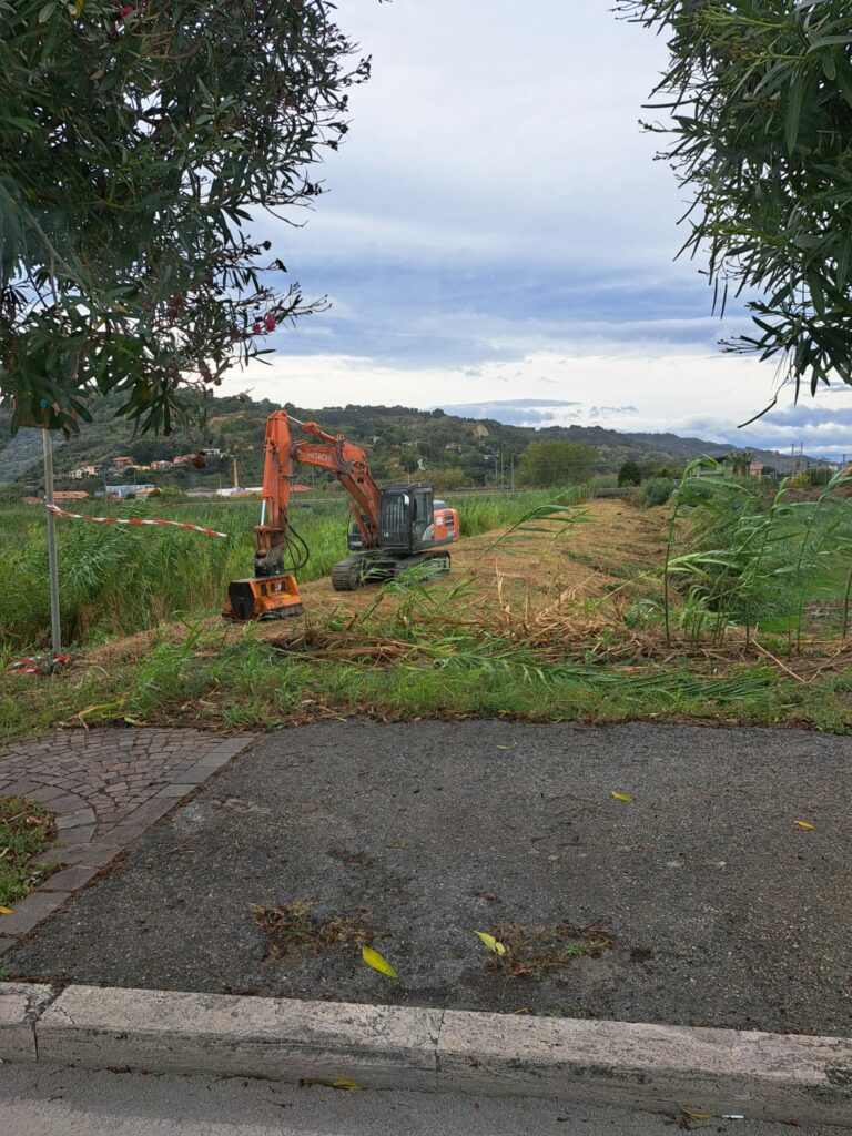 Lavori primo tratto ciclovia