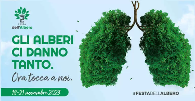 Festa dell'albero banner 