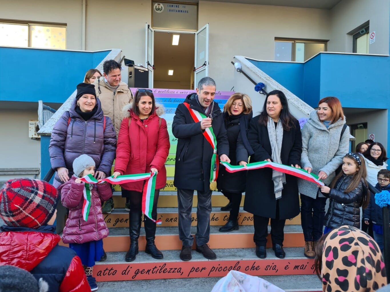 Scala della Gentilezza_inaugurazione