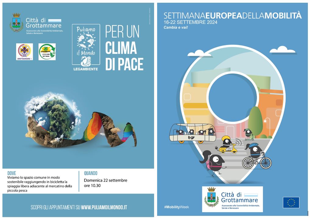 Settimana europea della mobilità e Puliamo il mondo